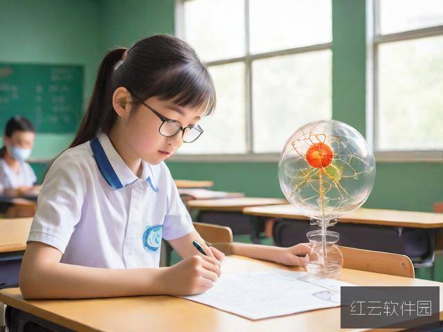 生物课堂上的独特魅力，老师以自身为范，诠释生命之美