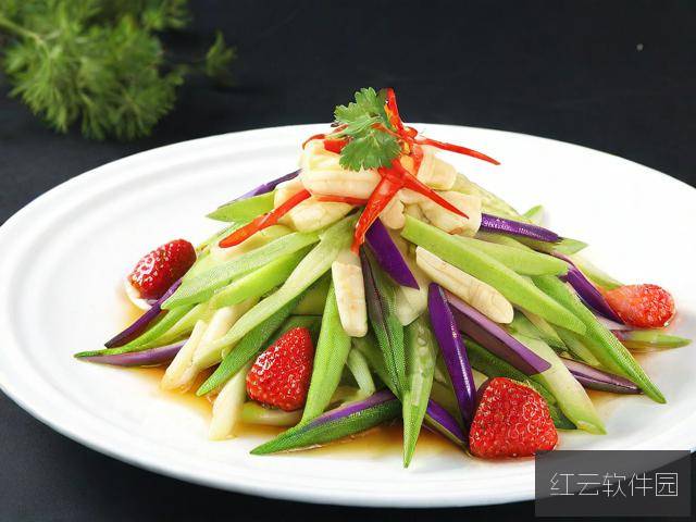 秋葵草莓茄子香蕉丝瓜榴莲绿巨人,一场奇妙的果蔬盛宴