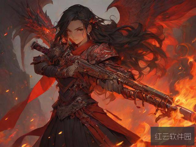 烈焰焚心，小龙女与火龙枪的生死羁绊