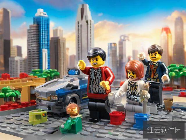 乐高都市，卧底风云—积木世界的冒险与幽默